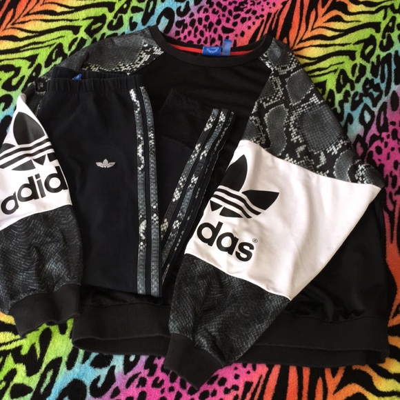 adidas Other - Adidas blue snake outfit